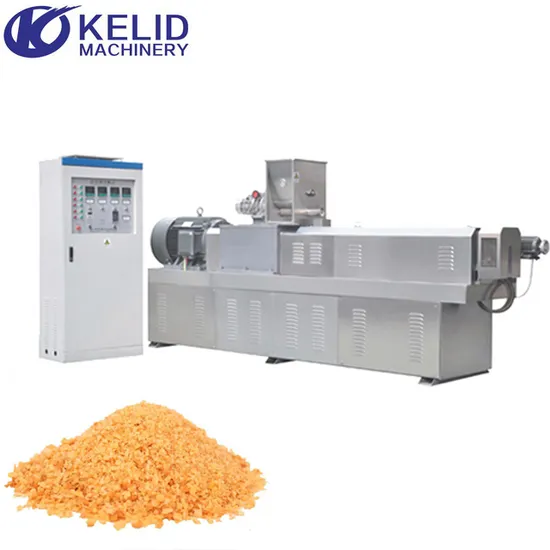 Línea de producción industrial completamente automática de procesamiento de migas de pan Panko