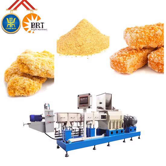 Línea de producción de bocadillos de pan rallado Panko